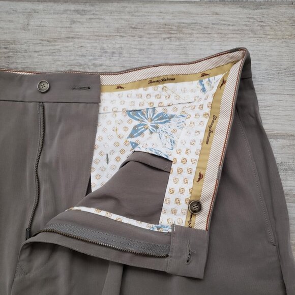 Tommy Bahama Silk Shorts Men's Pleated Preppy Casual Resort Vacation Cruise 40 - Picture 3 of 7